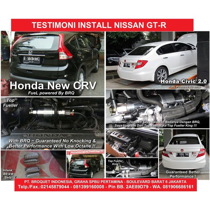 Sparepart Penghemat Bensin Mobil Honda