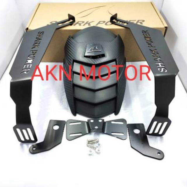 mud guard shark power old universal motor vixion cb r15 N250 rr mono z 250 mega pro all motor ring 17