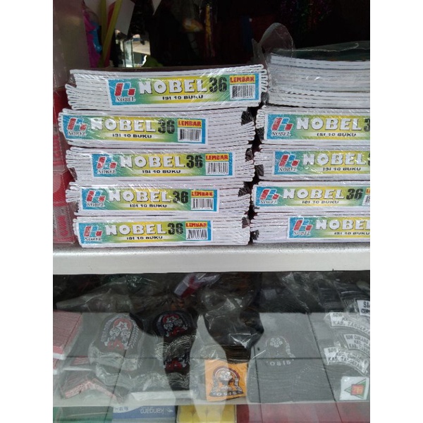 

BUKU TULIS NOBEL 36lembar / BUKU Sekolah SMP, SMA