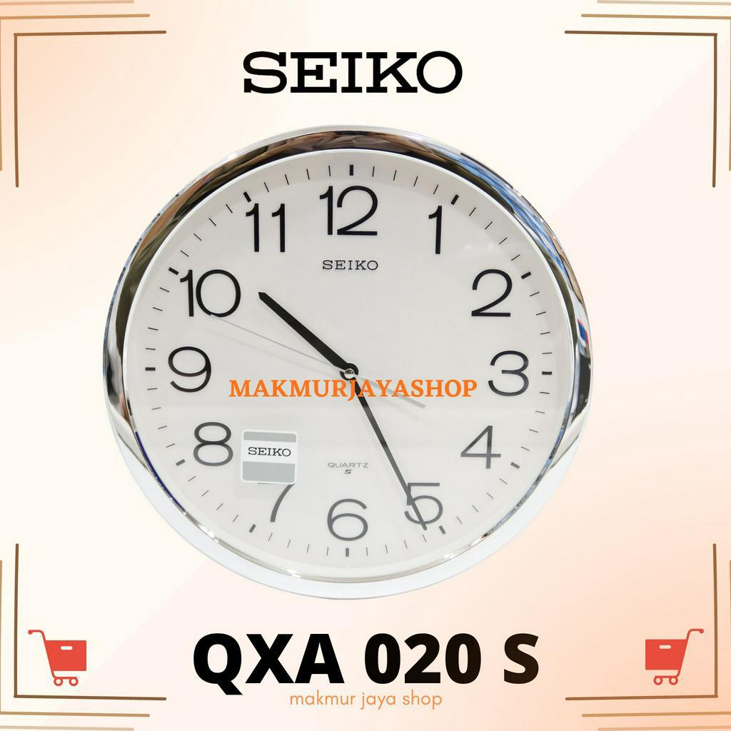 Jam dinding Seiko QXA020(silver)
