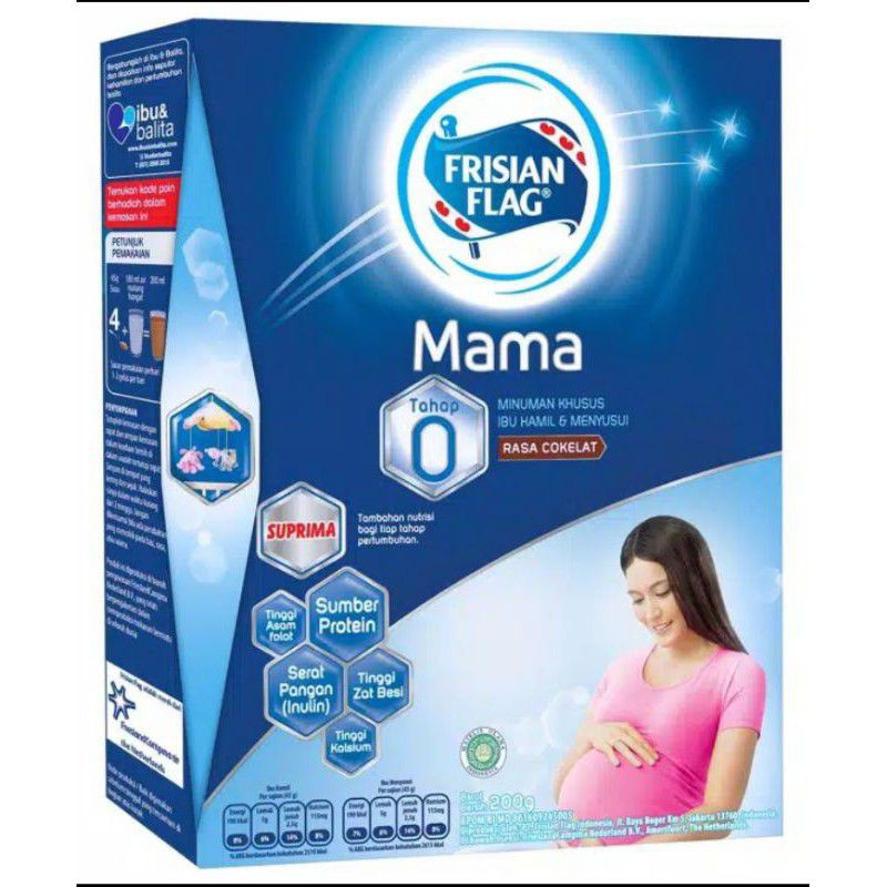 FRISIAN FLAG Mama. Susu Ibu Hamil & Menyusui 200g.