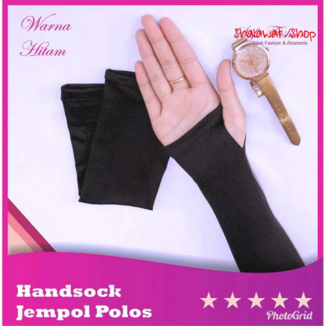 Handsock jempol / handsock jempol polos