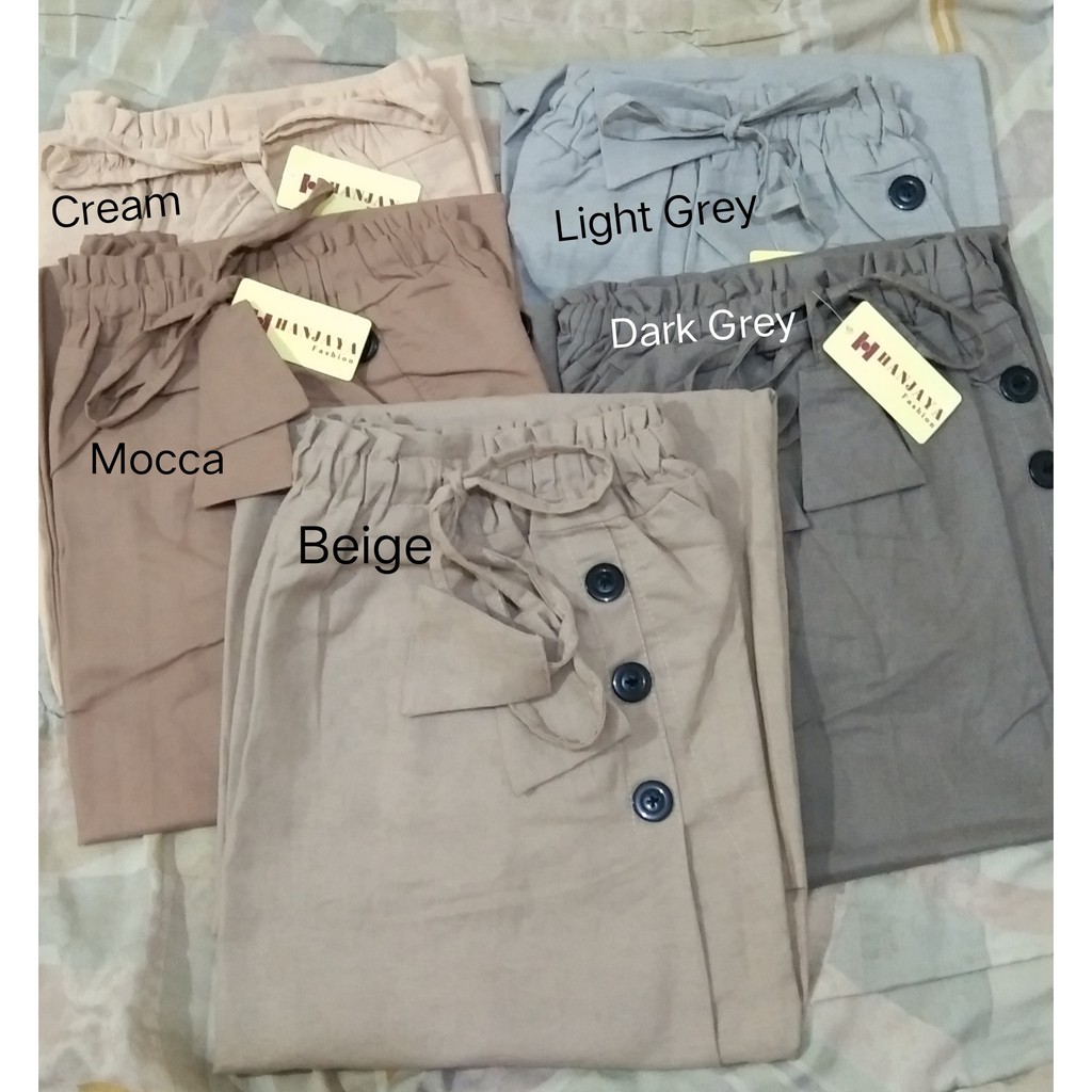 ROK KATUN LINEN RAMI PANJANG PAYUNG/ROK LEBAR MAYUNG. ROK REMAJA MUSLIM/ROK JUMBO-5