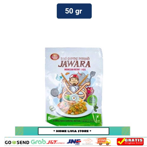 

Jawara Bumbu Nasi Goreng Jawara Roa 50 gr