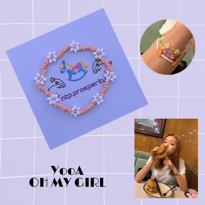 Gelang idol korea / Kpop idol bracelet (YooA Oh My Girl)