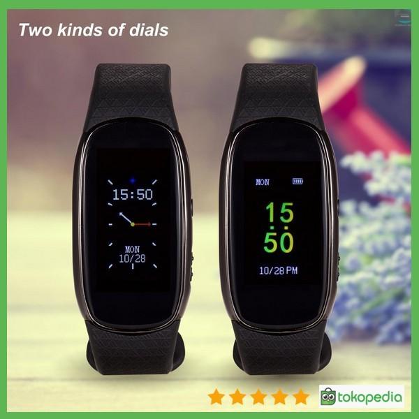 Dzaf | Tb Jam Tangan Digital Portabel Dengan Perekam Suara Mp3 Player 16G Un