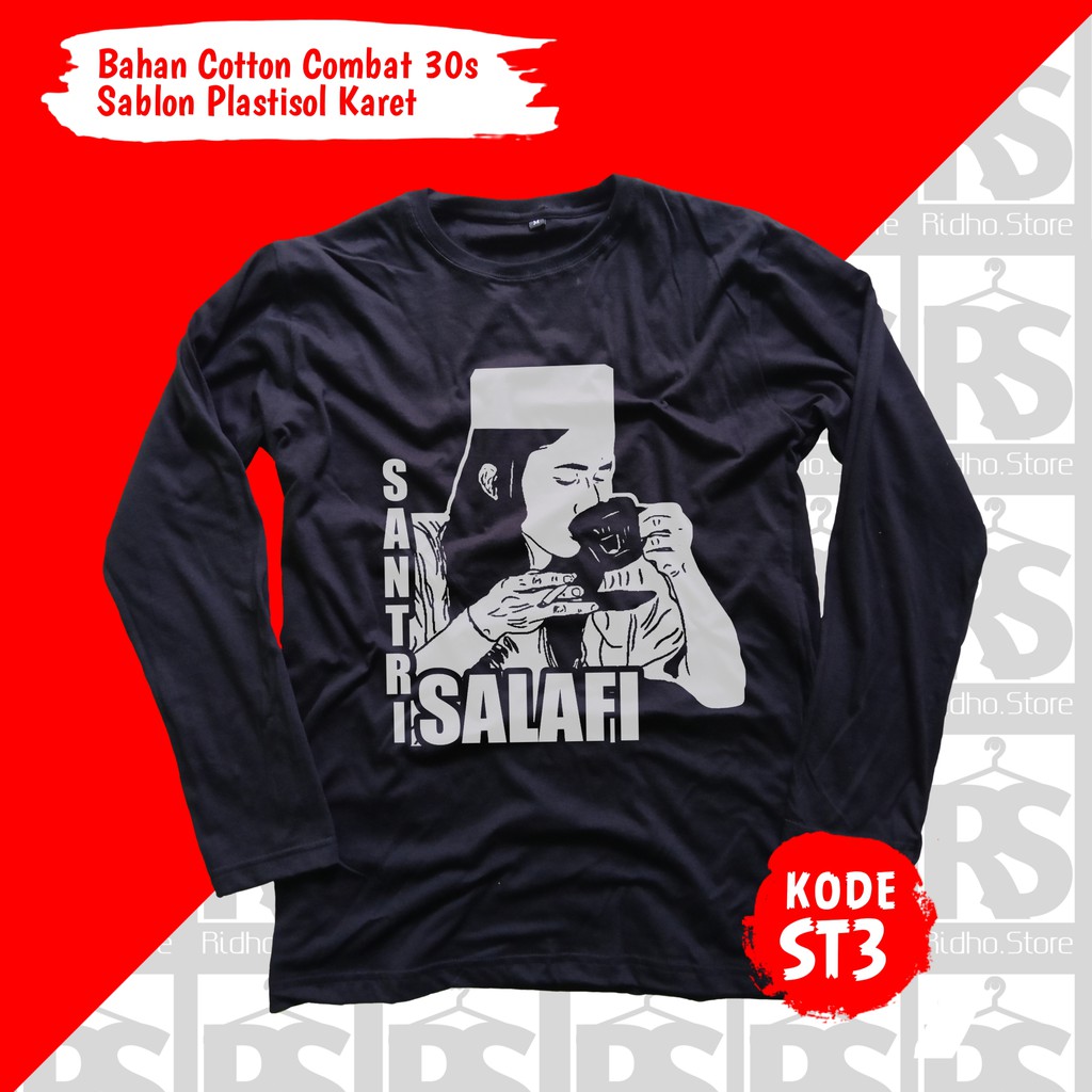 Kaos Santri Distro SANTRI SALAFI Shopee Indonesia Kaos Santri Distro SANTRI SALAFI Shopee Indonesia