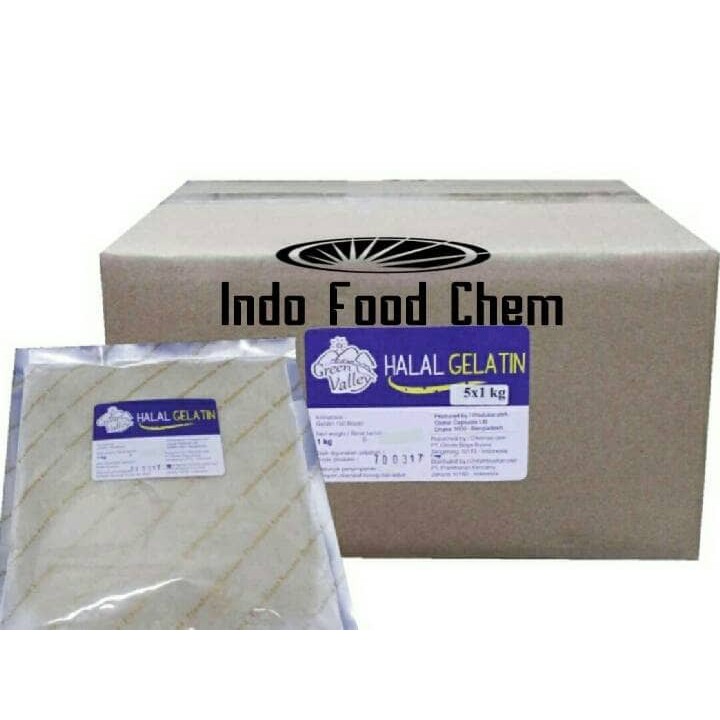 

Gelatin Bloom 150 Halal 1 000gr