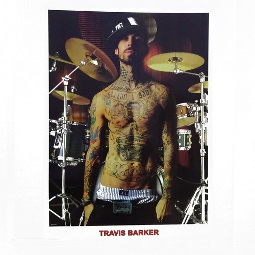 Jual Poster Travis Barker And Drum | Shopee Indonesia