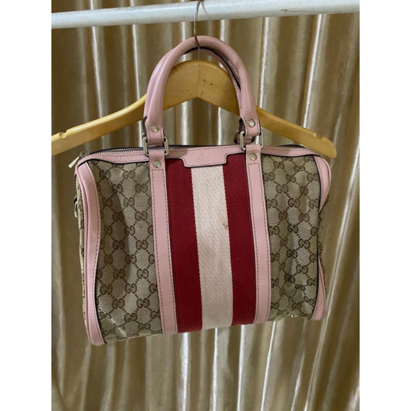 Preloved Tas Gucci Pink Premium Murah