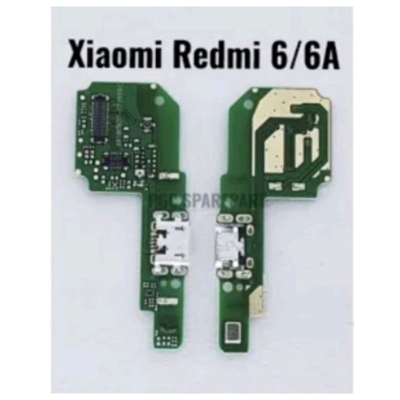 pcb board papan carger cas bawah redmi 6 6a