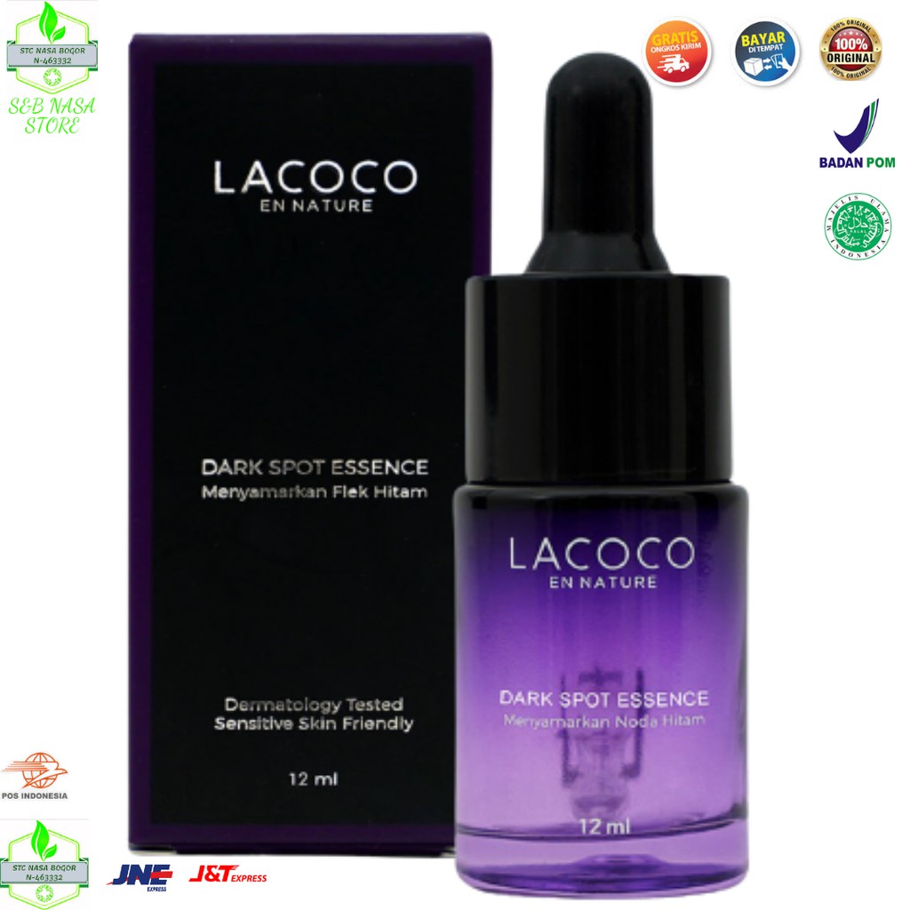 Serum Wajah Lacoco Dark spot Essence Anti Flek Hitam Bekas Serum Wajah Lacoco Dark spot Essence Anti Flek Hitam Bekas