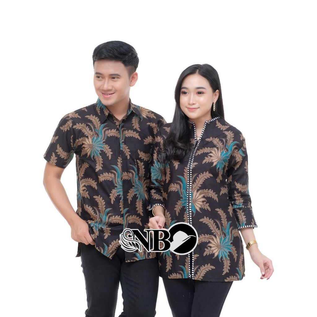 Couple Batik baju pria wanita batik seragam kantor batik pesta M L XL XXL baju modis seragam batik