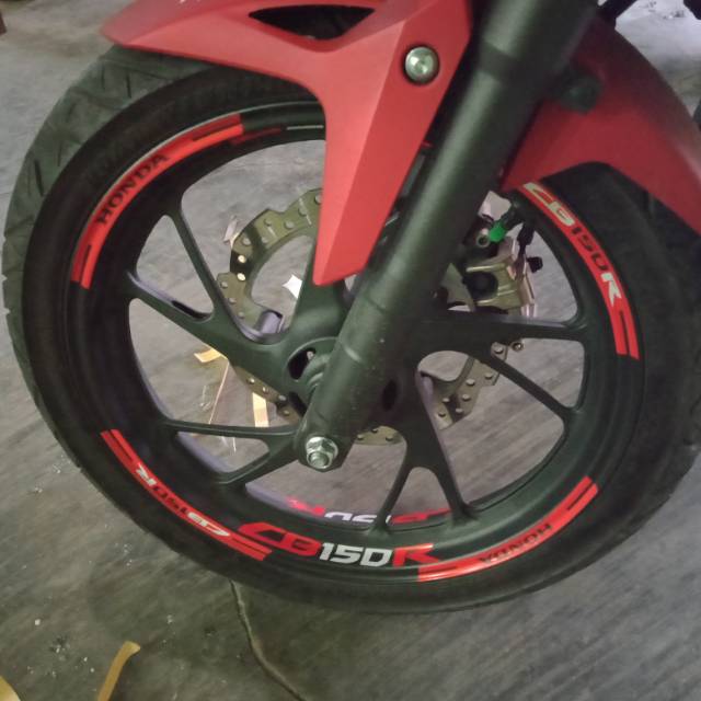 Stiker Velg racing CBR150R