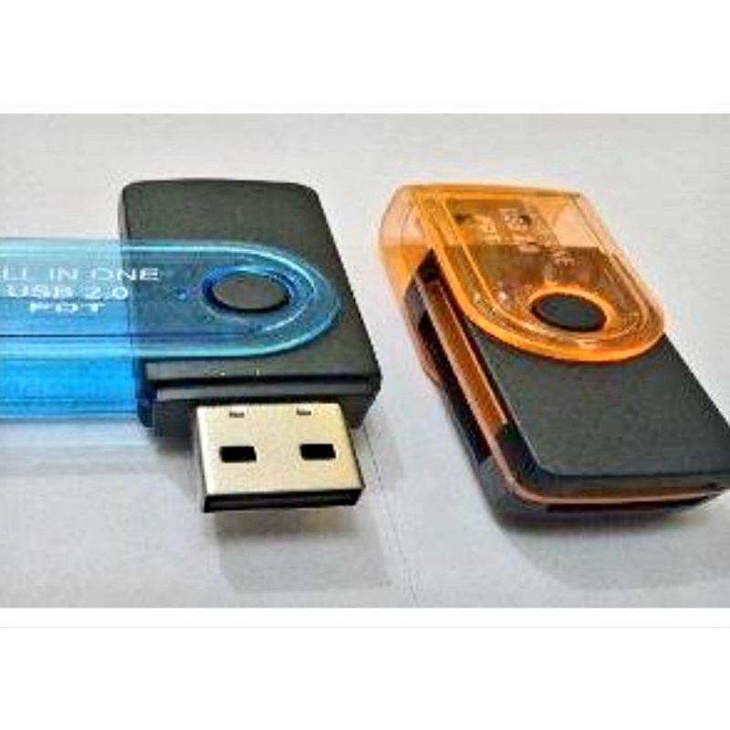 CARD READER ALL IN ONE 4 SLOT USB cardreader multi putar