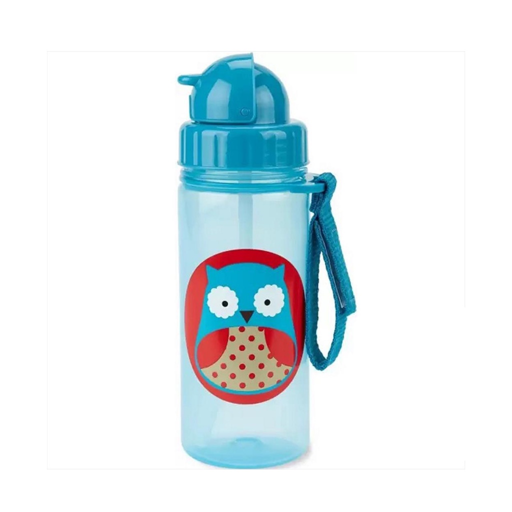 [PROMO] Skip Hop Zoo Straw Bottle Owl Botol Minum 350ml