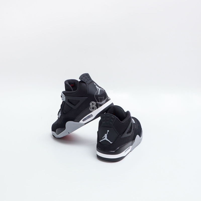 Air Jordan 4 Black Canvas