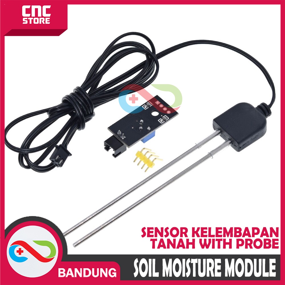 RESISTIVE HUMIDITY SOIL MOISTURE SENSOR KELEMBABAN TANAH ANTI KOROSI TAHAN KARAT FOR ARDUINO