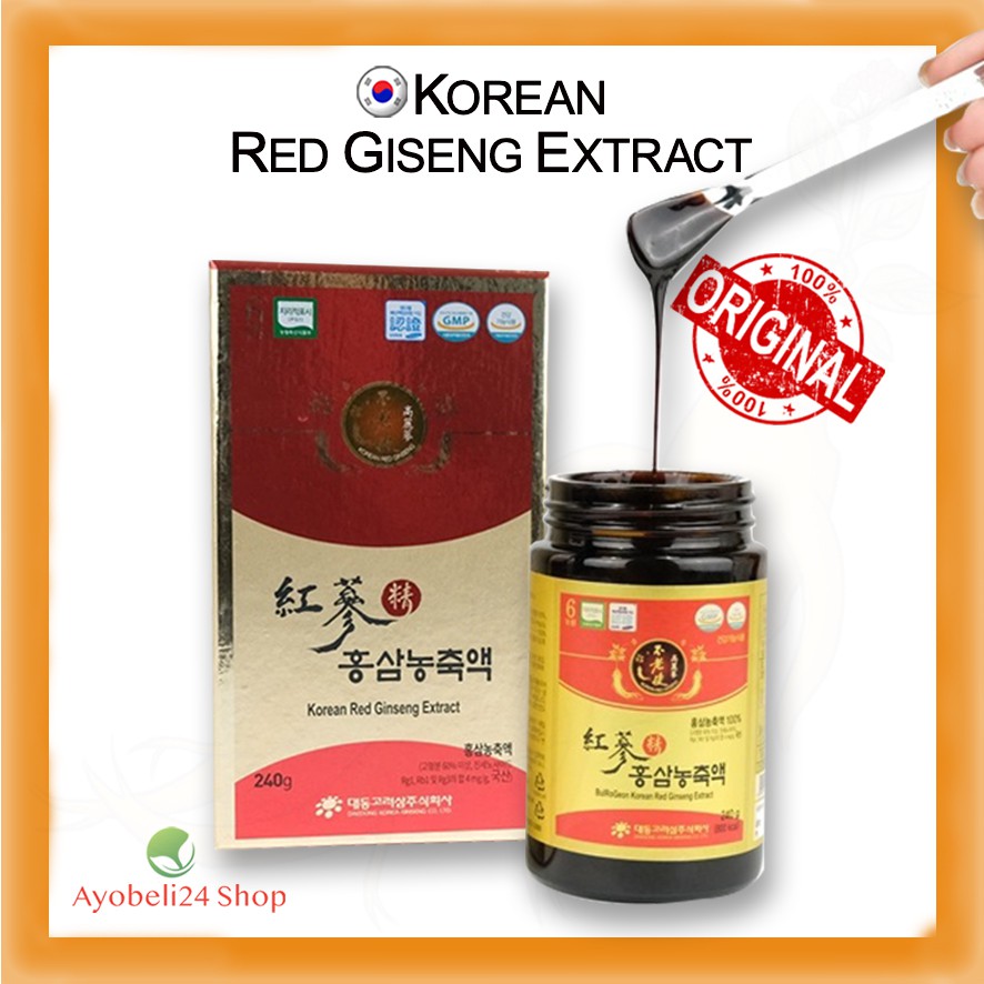 

Korean Red Ginseng Extract 240 gram