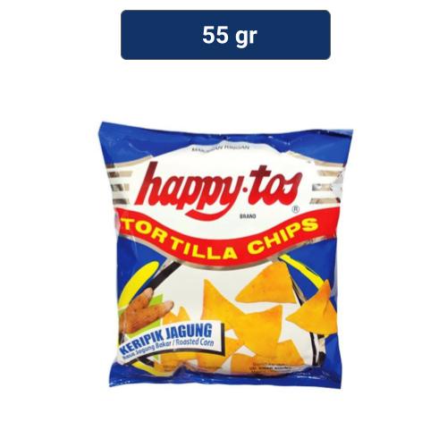 

Happy Tos Biru Snack Jagung Bakar 55 gr