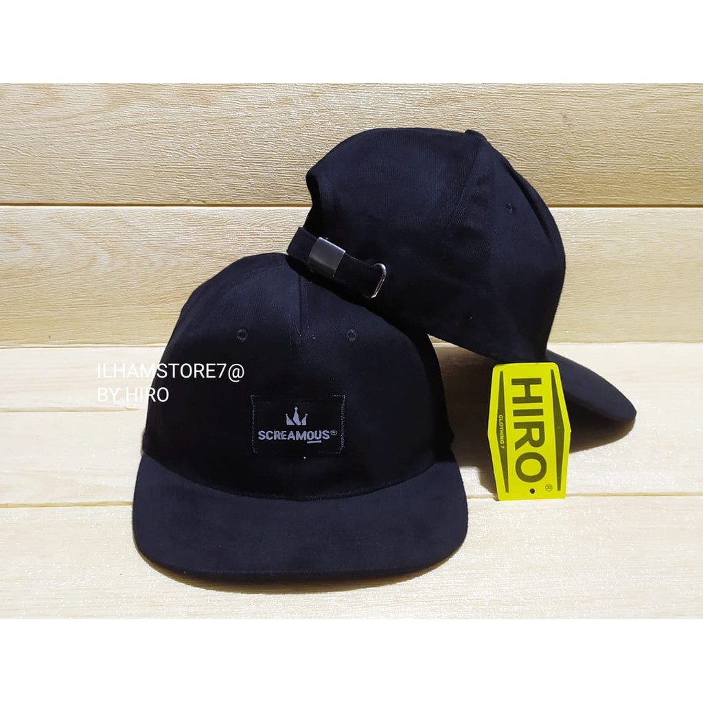 (COD)Topi Snapback Bordir SCRMOUS Original New Model/Topi Distro Keren