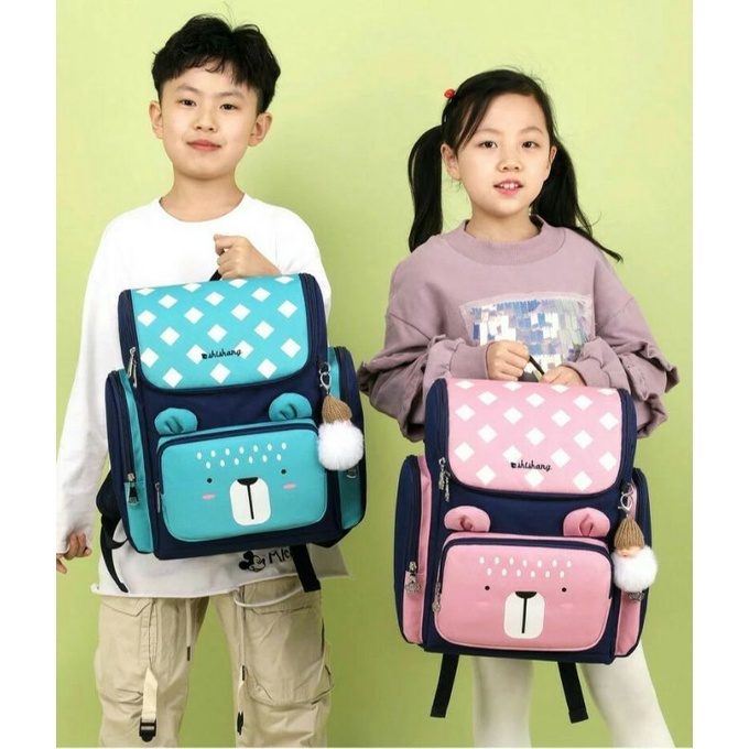 Tas ransel anak backpack punggung DOUGNAT / ransel lucu anak beruang