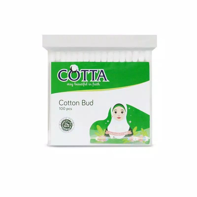 Cotta Cotton Bud Refill Halal isi 100 Pcs