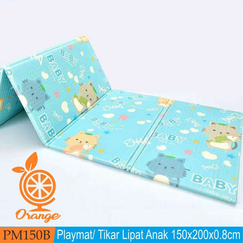 Playmate Premium Anak Bayi Lipat Tebal 0.5cm 2 Ukuran YYY-PM150Bplaymat RANDOM