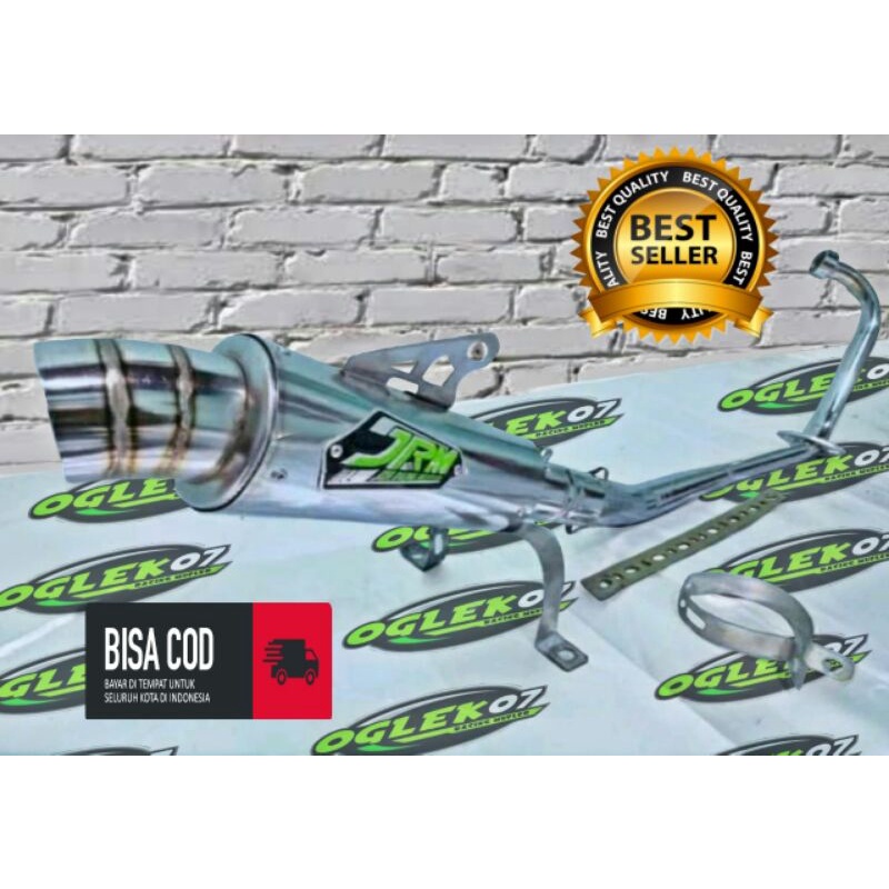 Knalpot racing JRM jupiter Mx old / jupiter 135 / Satria fu / vixion old / sonic