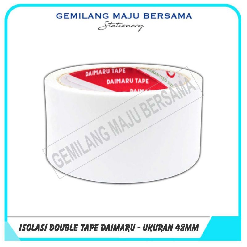 

Isolasi Double Tape Daimaru 2" (48mm) x 12y
