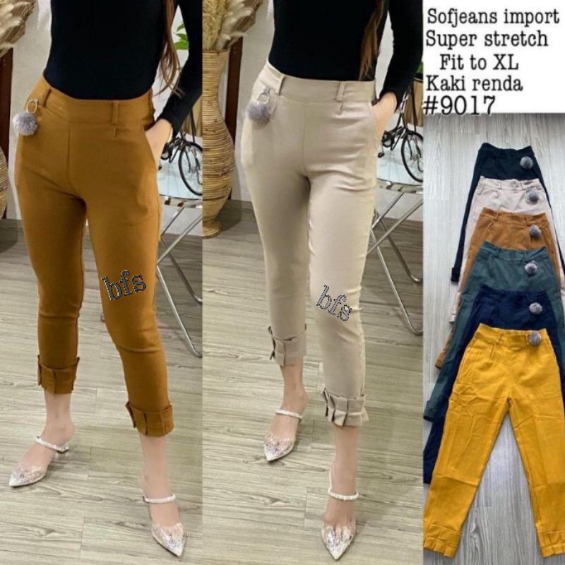 Celana Wanita SoftJeans Strecth Impor 9017