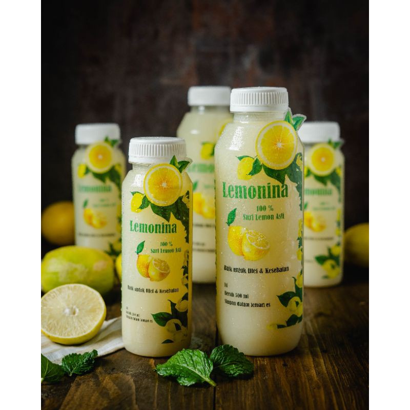

Lemonina, 100% sari lemon asli