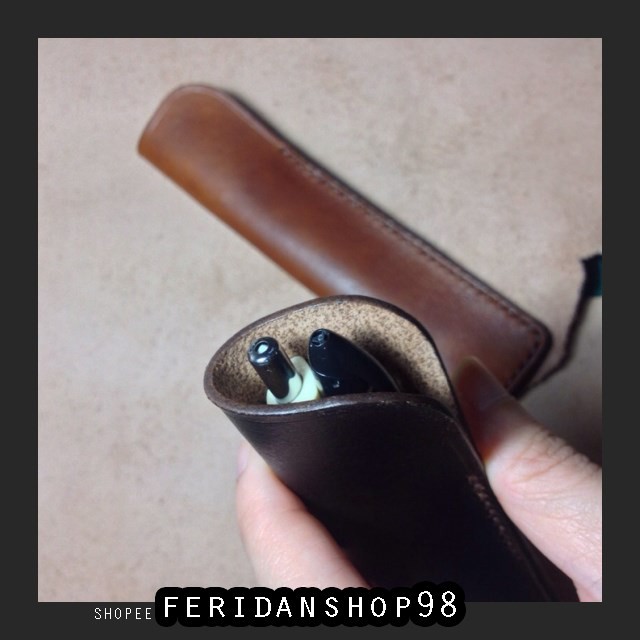 

FS416 TEMPAT PENSIL LEATHER PEN CASE ATK - SINGLE PEN BY FERIDANSHOP98