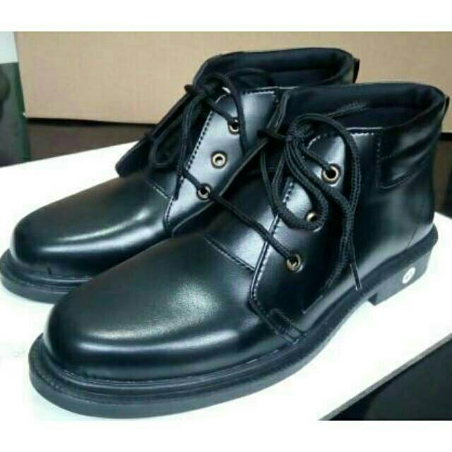 sepatu PDH PDL polisi polri tni fantofel fantovel fantopel pantovel