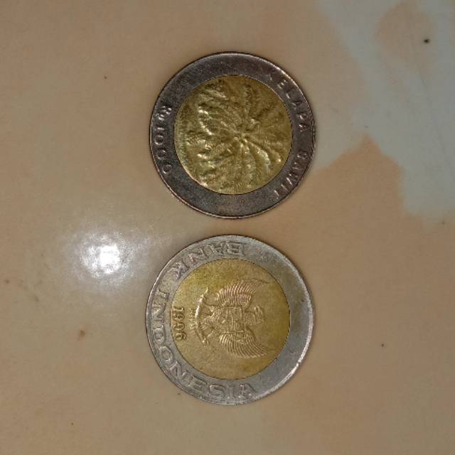 uang logam 1000 gambar sawit