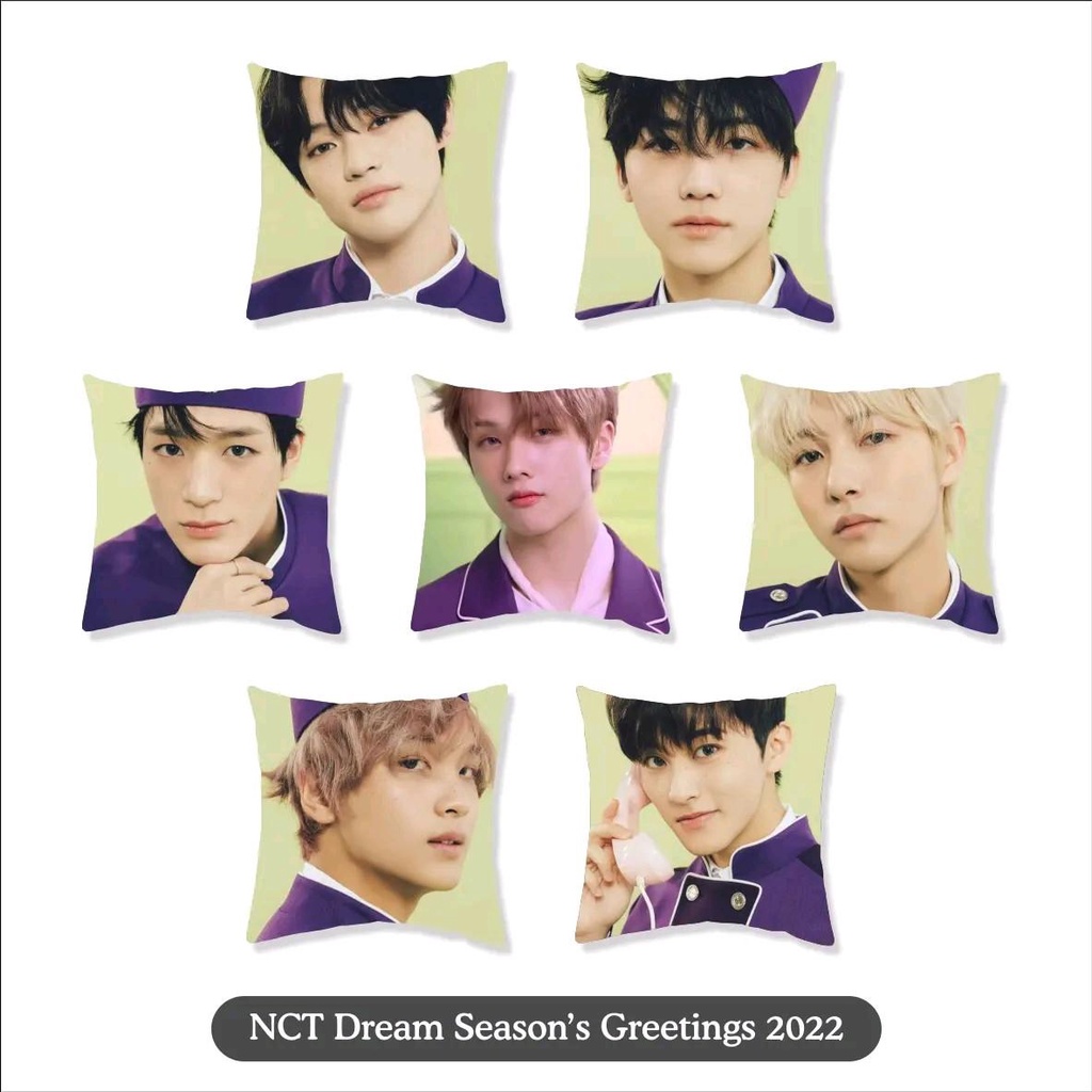 Bantal NCT DREAM HOT Sauce  DREAMING SG 21 Member dan Custom