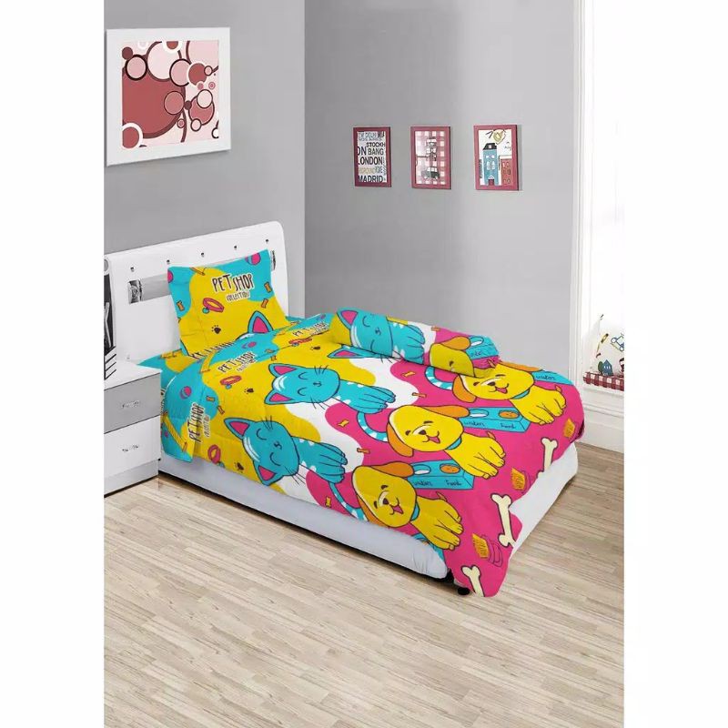 Internal Group Collection - Sprei Single - Pet Shop