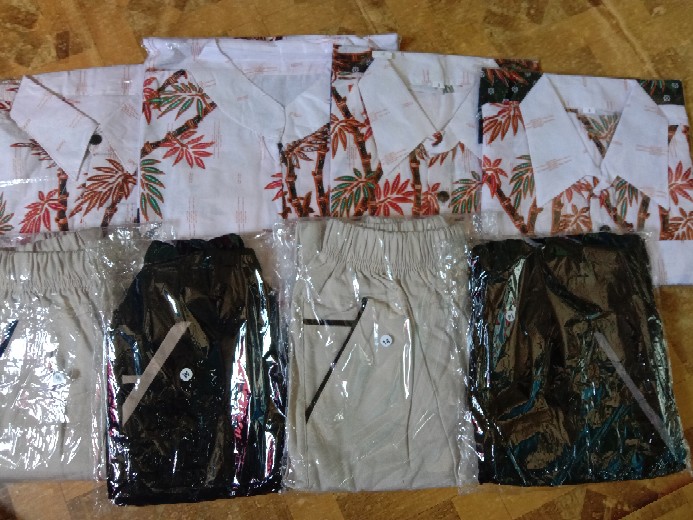 Maura Couple - Sania Ruffle Batik Couple Ori Ndoro Jowi Garansi Termurah Shopee - Batik Modern Solo