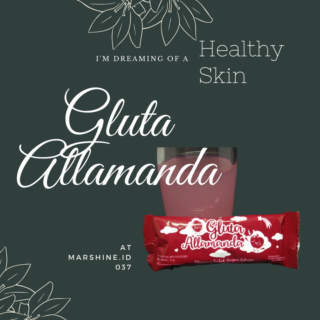 

Minuman Collagen Gluta Collagen Allmanda Skin