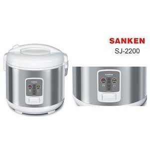Sanken Magic Com Rice Cooker Panci Stainles 1.8 Liter SJ2200 SJ 2200 SJ-2200
