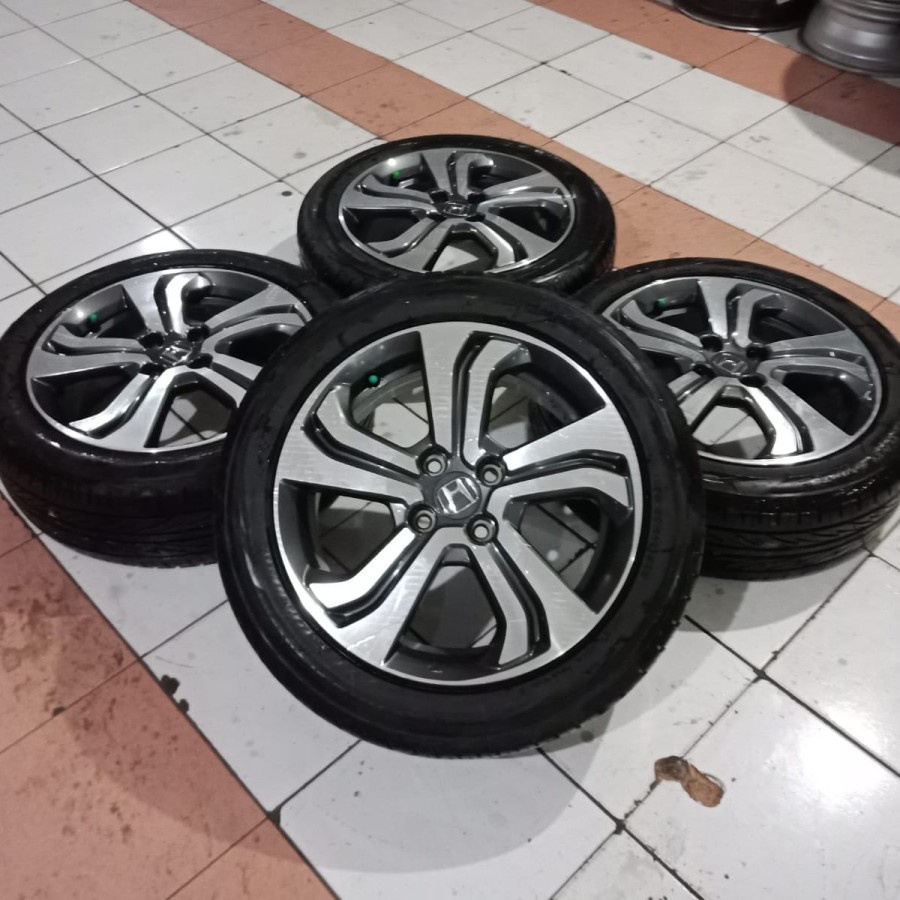 Velg Mobil Murah Ring 16 Lubang 4 Ori Oem STD CITY R16X6 4X100 BAN 185 55 R16