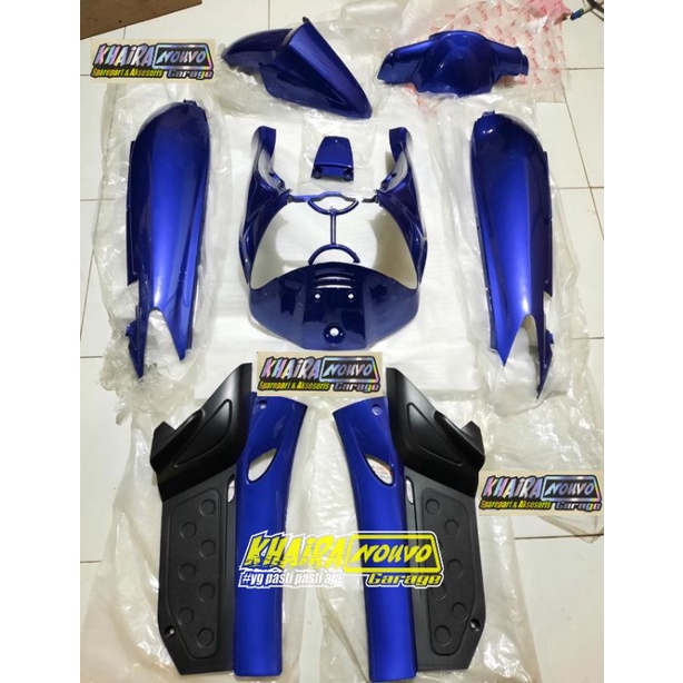 Body nouvo lele full set halus warna biru full original