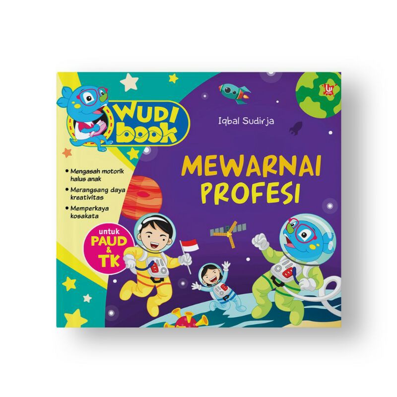 wudi book mewarnai profesi
