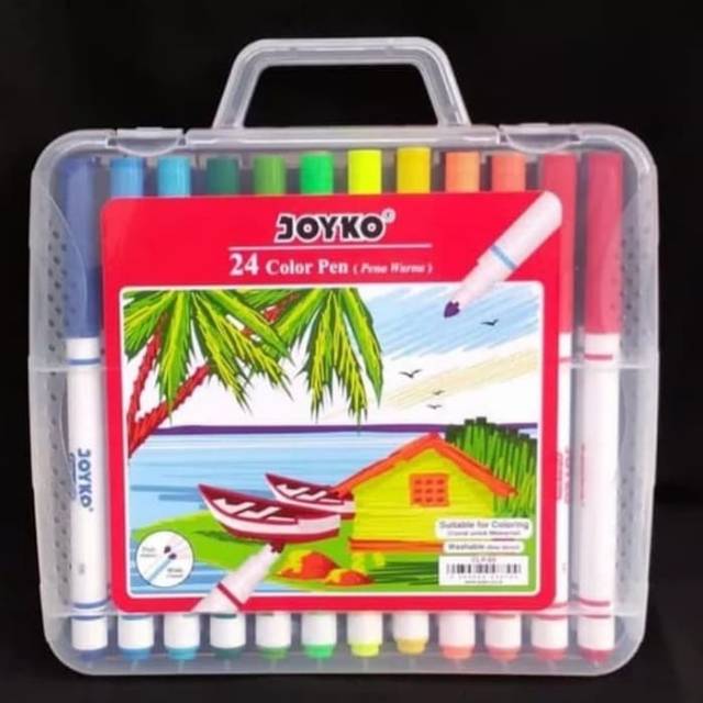 

Spidol Joyko 24 Warna CLP-05