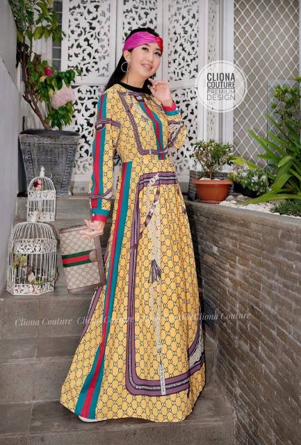 Maxi cliona couture original tag label guc** best seller