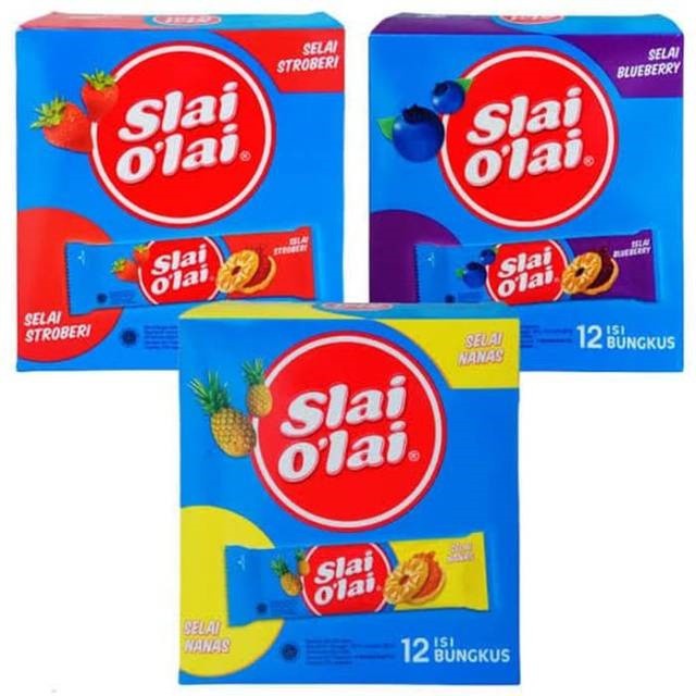 

Promo....!!! slai olai rasa strobery/nanas/blueberry termurah