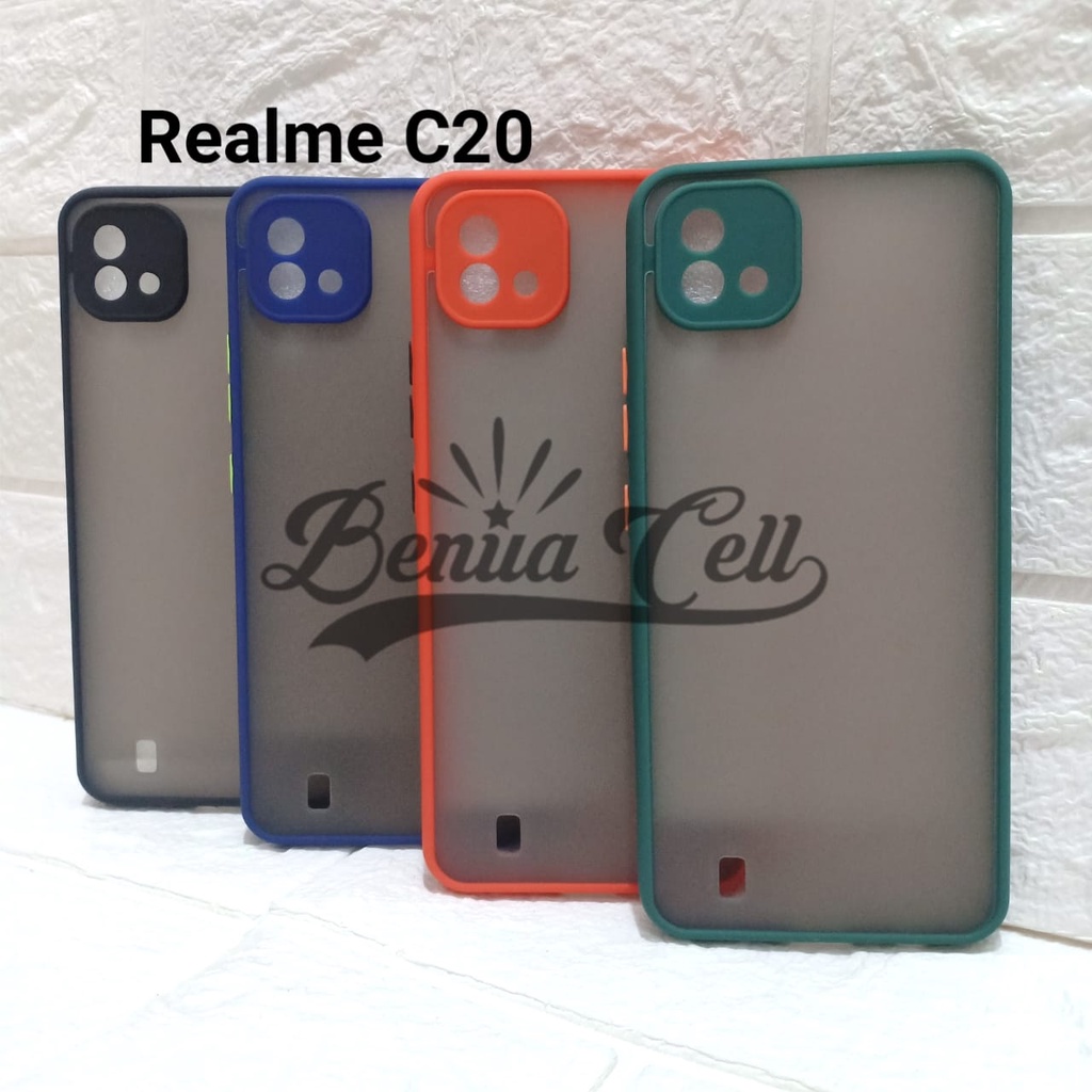 CASE REALME C21 C20 - CASE MATTE FULL COLOR REALME C20 REALME C21