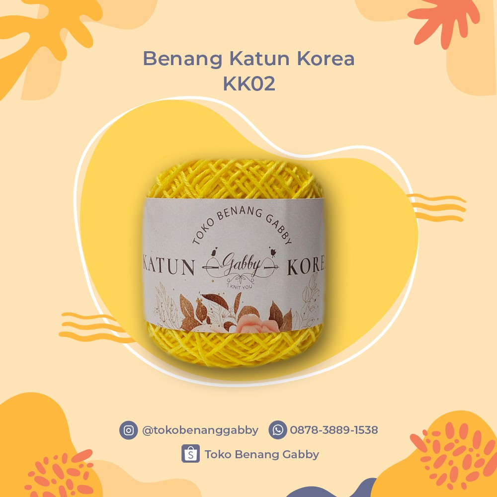 Benang Rajut Katun Korea KK02