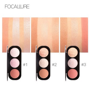 ★ BB ★ Focallure Trio Blush Highlighter New FA 26 | FA26