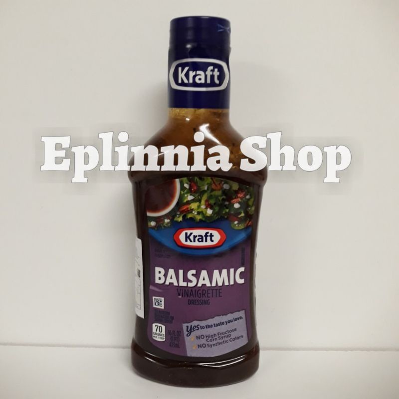 

Kraft Balsamic Vinaigrette Dressing 473 ml - Salad Dressing
